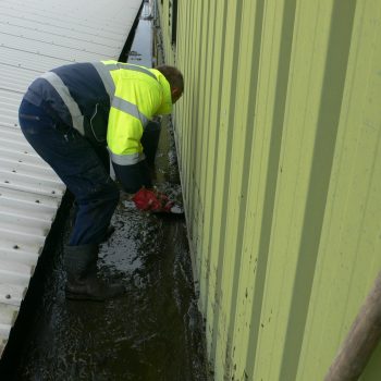 commercial gutter cleaning