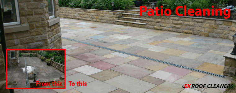 Patio Cleaning In leeds